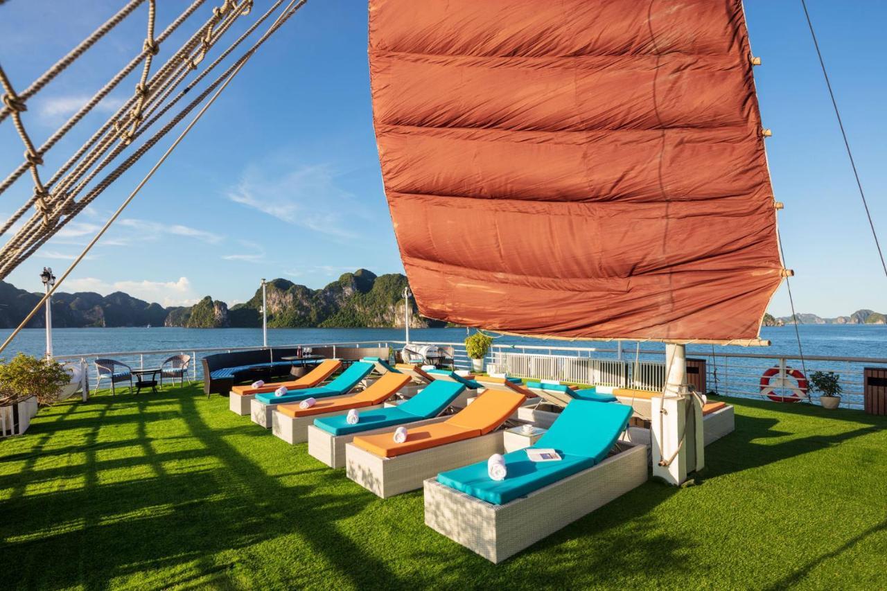Hotel Amanda Luxury Cruise Lan Ha Bay Hạ Long Exterior foto