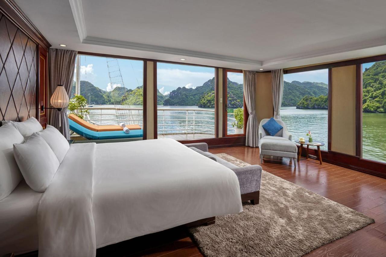 Hotel Amanda Luxury Cruise Lan Ha Bay Hạ Long Exterior foto